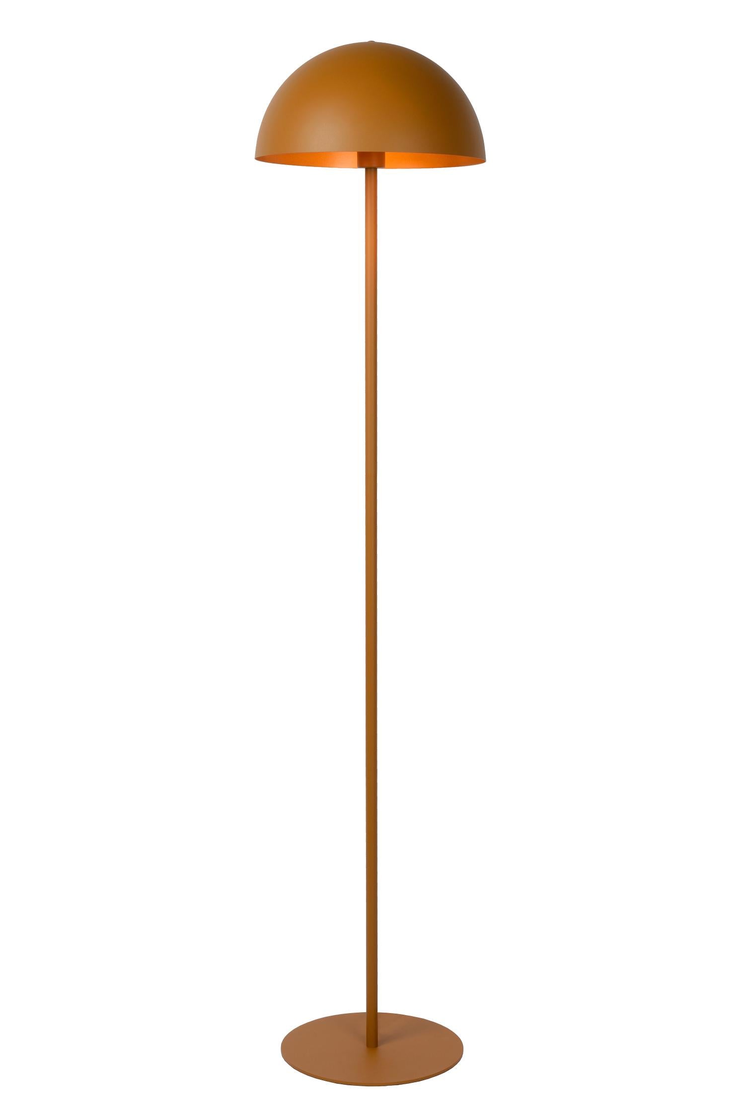 Lucide SIEMON Vloerlamp - Okergeel