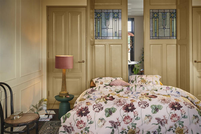 At Home Dekbedovertrek Katoen Past - nude