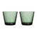 Iittala Tundra Waterglas 0,29 L - Pine Green - 2 st.