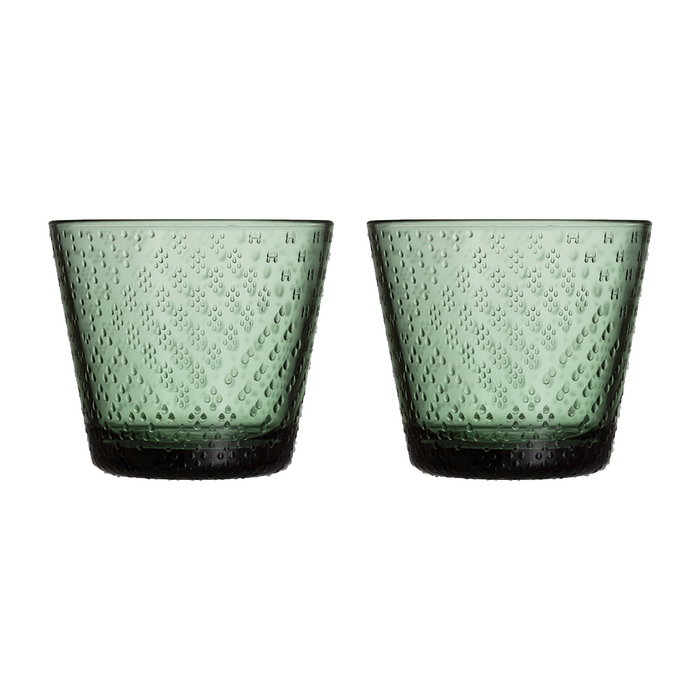 Iittala Tundra Waterglas 0,29 L - Pine Green - 2 st.