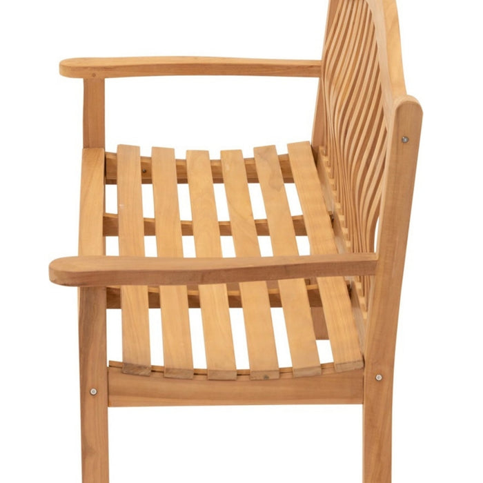 Lesli Living - Ergo bank teak 158,5x65x99cm