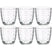 Bormioli Rocco Drinkglazen - 6x stuks - transparant - 300 ml