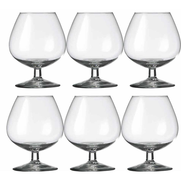 Royal Leerdam Cognac glazen Gilde - 6x stuks - glas - 250 ml