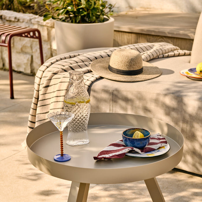 Bloomingville Eia Plaid - Naturel Recycled Katoen