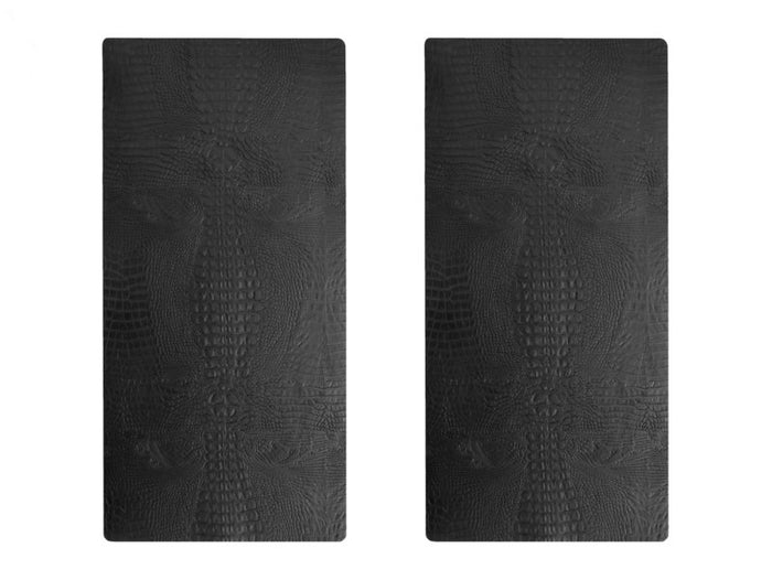 NOOBLU Tafelloper DUBL - Croco  black -  85 cm,  1 tafelloper