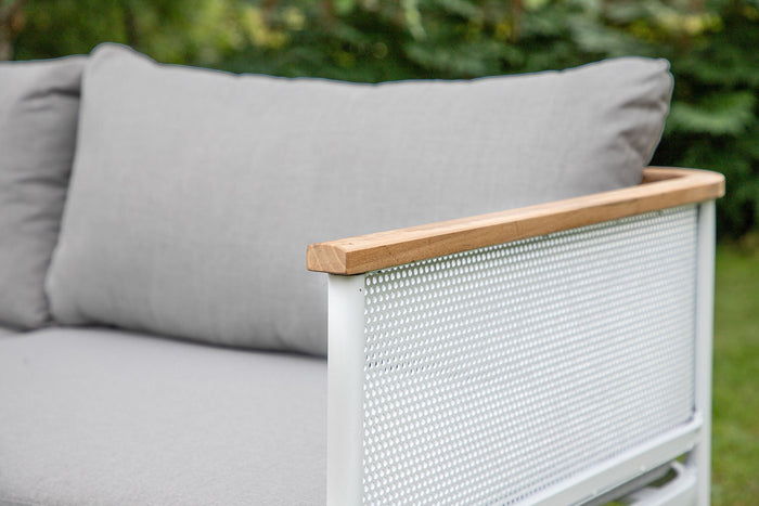 Rebellenclub Bora Hoekloungeset - Wit