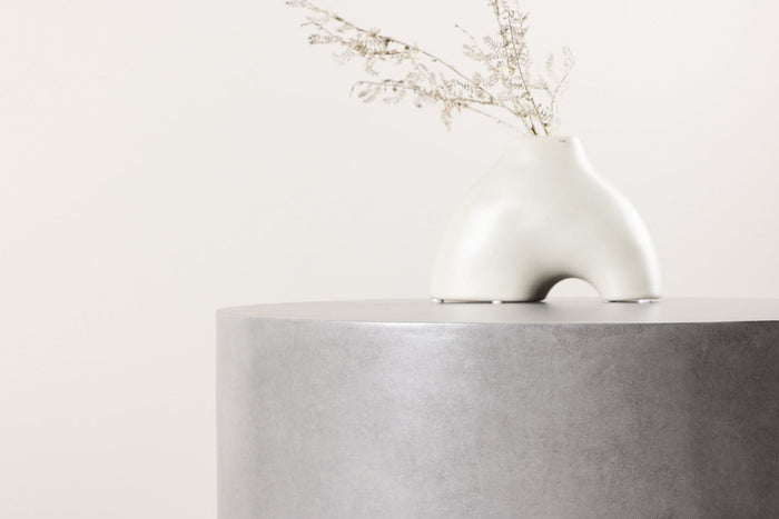 Rebellenclub Uten Buiten Bijzettafel - ø60cm - Grijs