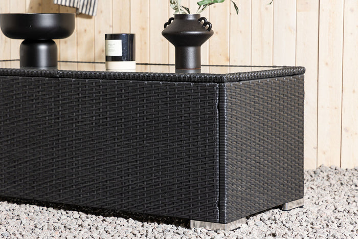 Rebellenclub Haven Buiten Salontafel - 120 x 50cm - Zwart