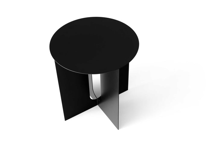 Audo Copenhagen Androgyne bijzettafel Ø40 zwart