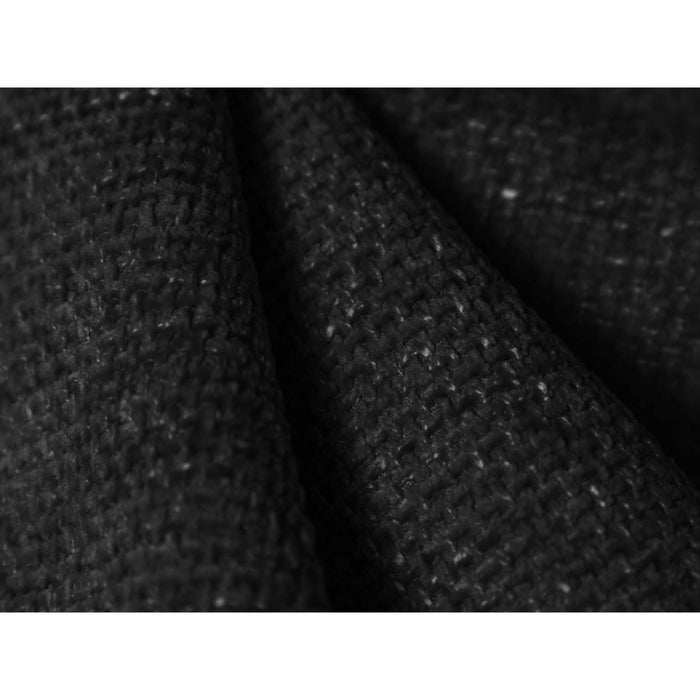 Cosmopolitan Design Chicago U-bank - Chenille - Zwart