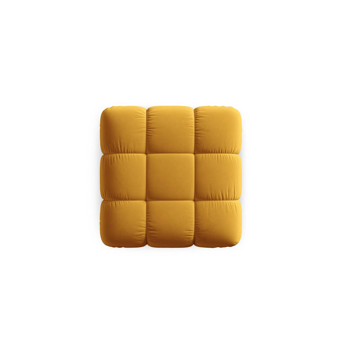 Milo Casa Tropea Modulair Bank Element - Hocker - Okergeel