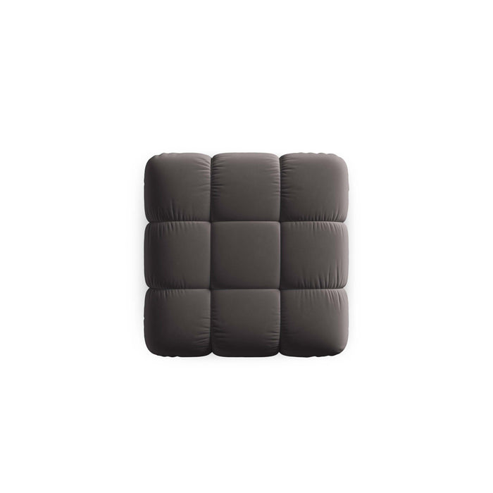 Milo Casa Tropea Modulair Bank Element - Hocker - Donkergrijs