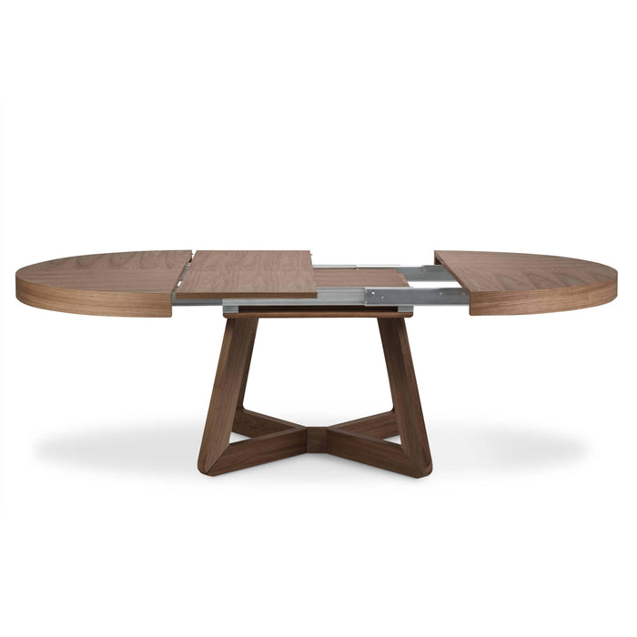 Windsor & Co Bodil Eettafel Uitschuifbaar Ø 130/230 cm - Walnoot