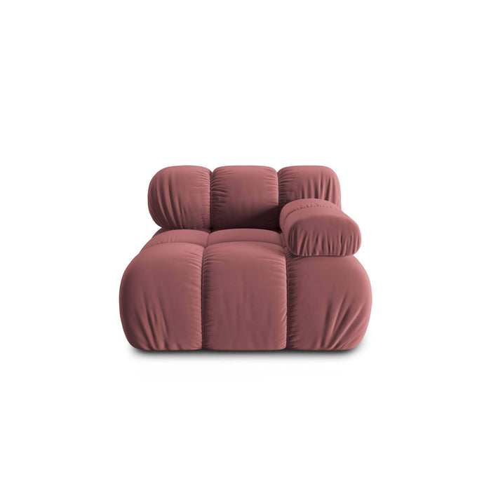 Milo Casa Tropea Modulair Bank Element - Hoek  Rechts - Roze