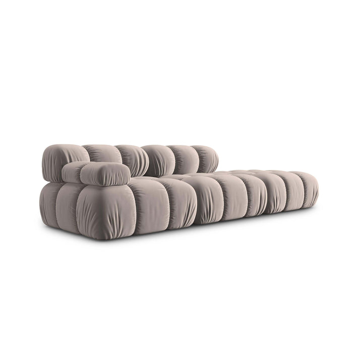 Milo Casa Tropea Modulaire 2-zitsbank Rechts Open met Hocker - Beige