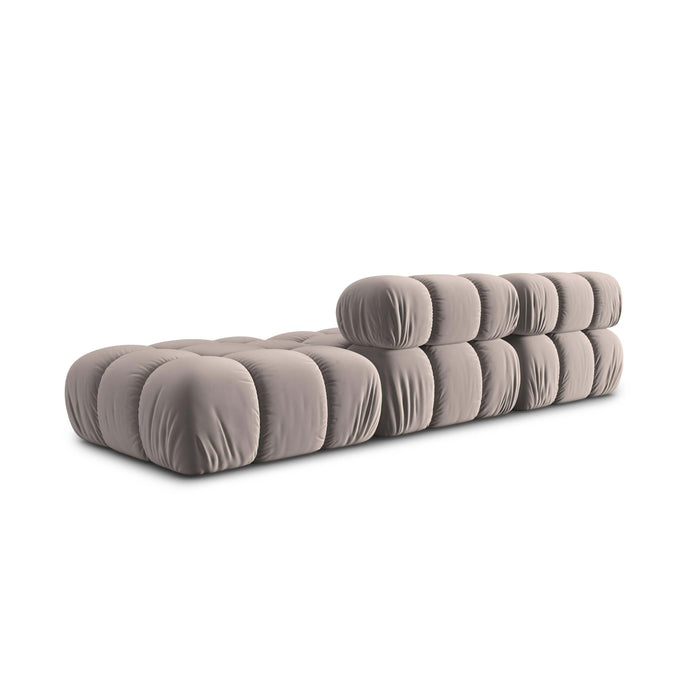 Milo Casa Tropea Modulaire 2-zitsbank Rechts Open met Hocker - Beige
