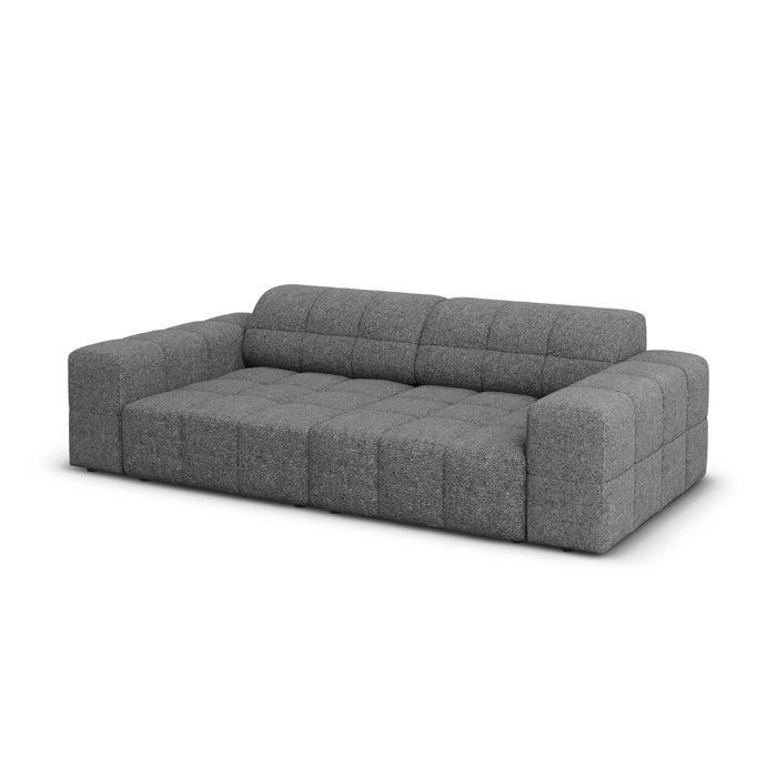 Cosmopolitan Design Chicago 3-zitsbank - Chenille - Grijs