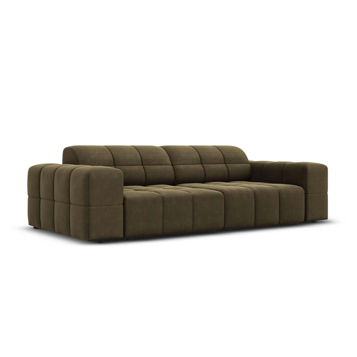 Cosmopolitan Design Chicago 3-zitsbank - Velvet - Groen