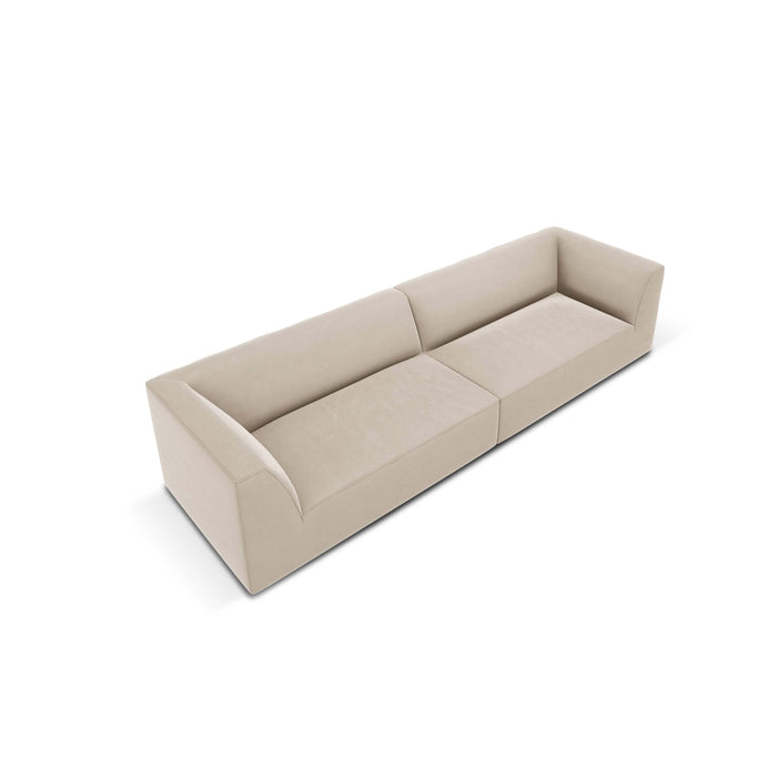 Windsor & Co Sao 4-zitsbank - Velvet - Beige