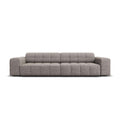 Cosmopolitan Design Chicago 4-zitsbank - Chenille - Grijs