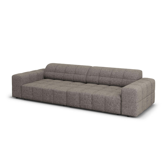 Cosmopolitan Design Chicago 4-zitsbank - Chenille - Grijs