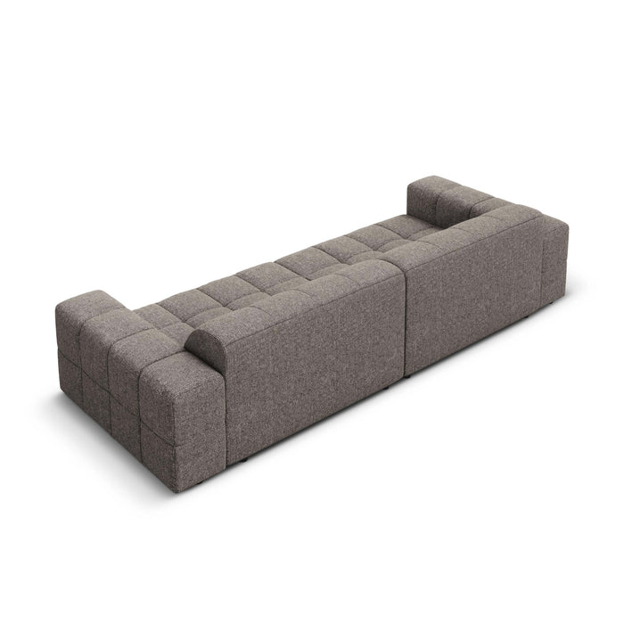 Cosmopolitan Design Chicago 4-zitsbank - Chenille - Grijs