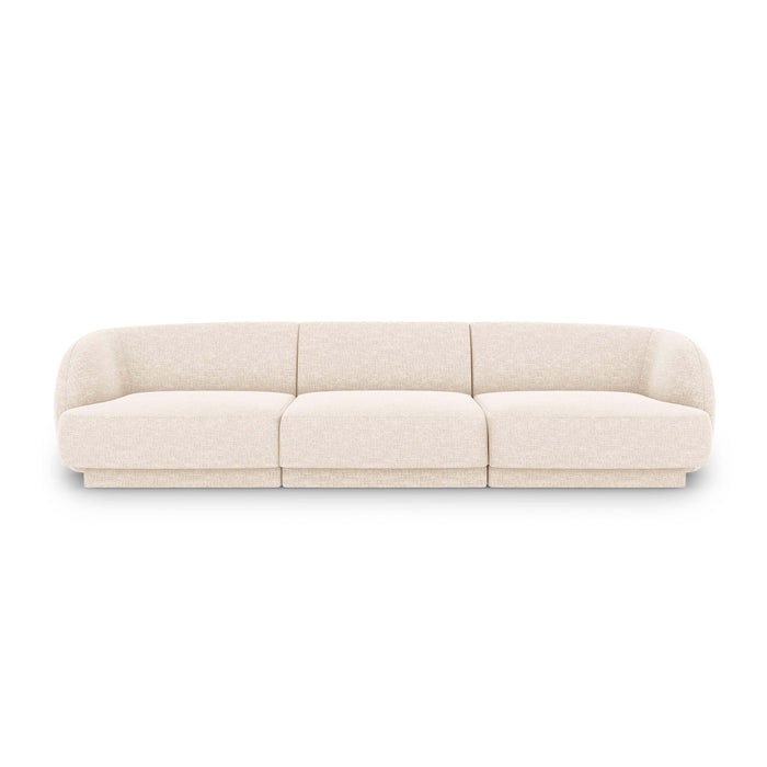 Micadoni Miley 3-zitsbank - Chenille - Crème