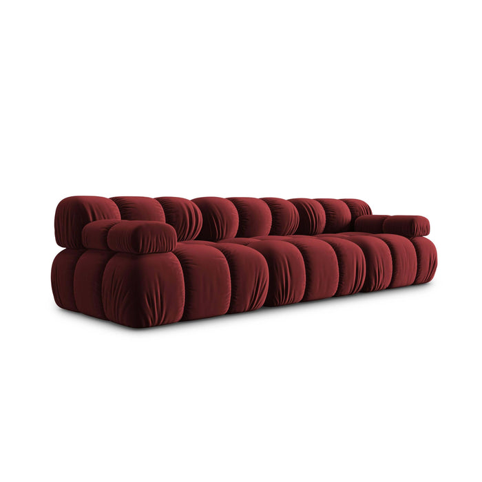 Milo Casa Tropea Modulaire 3-zitsbank - Bordeauxrood