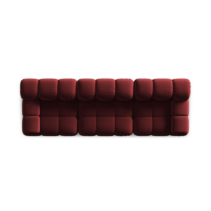 Milo Casa Tropea Modulaire 3-zitsbank - Bordeauxrood