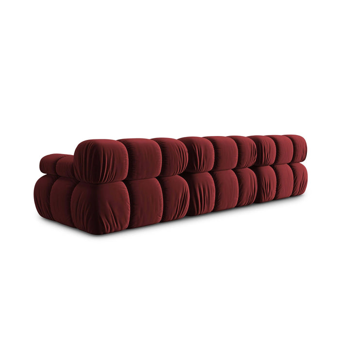 Milo Casa Tropea Modulaire 3-zitsbank - Bordeauxrood
