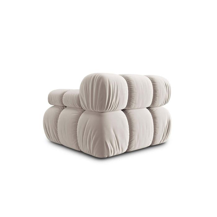 Milo Casa Tropea Modulair Bank Element - Hoek  Rechts - Lichtbeige