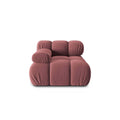 Milo Casa Tropea Modulair Bank Element - Hoek Links - Roze