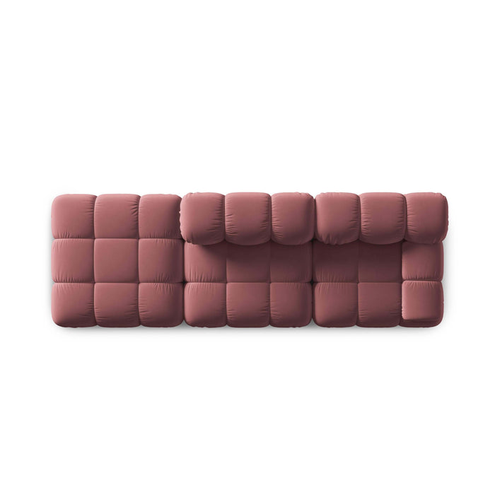 Milo Casa Tropea Modulaire 2-zitsbank Links Open met Hocker - Roze