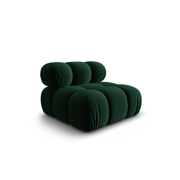 Milo Casa Tropea Modulair Bank Element - Middenstuk - Flessengroen