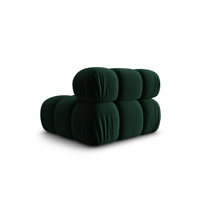 Milo Casa Tropea Modulair Bank Element - Middenstuk - Flessengroen