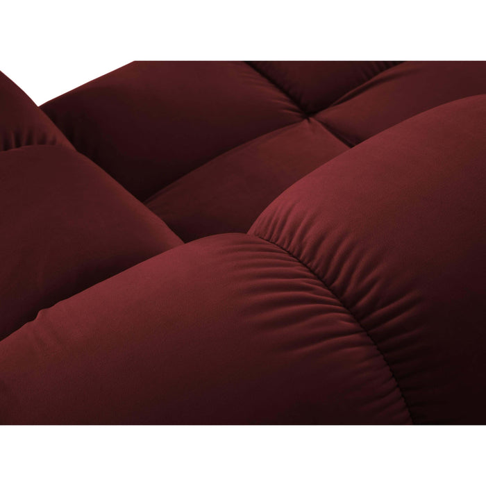 Milo Casa Tropea Modulair Bank Element - Hoek  Rechts - Bordeauxrood