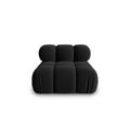 Milo Casa Tropea Modulair Bank Element - Middenstuk - Zwart