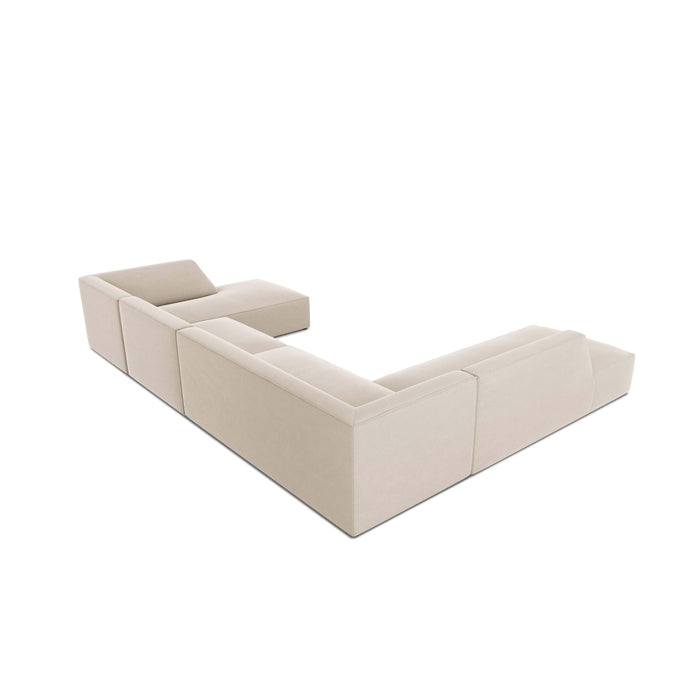 Windsor & Co Sao U-bank - Hoek Links - Velvet - Beige