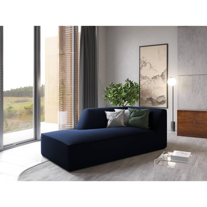 Windsor & Co Sao Chaise Longue Links - Velvet - Koningsblauw