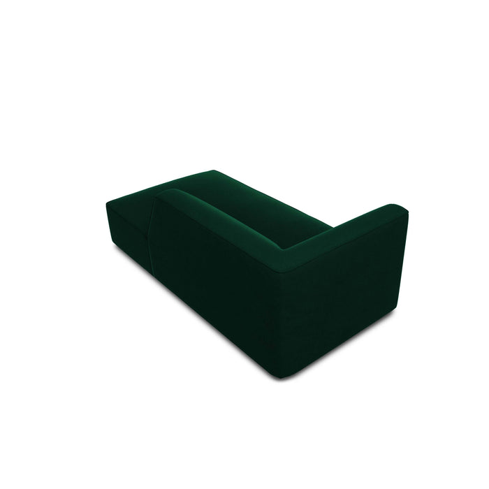 Windsor & Co Sao Chaise Longue Rechts - Velvet - Flessengroen