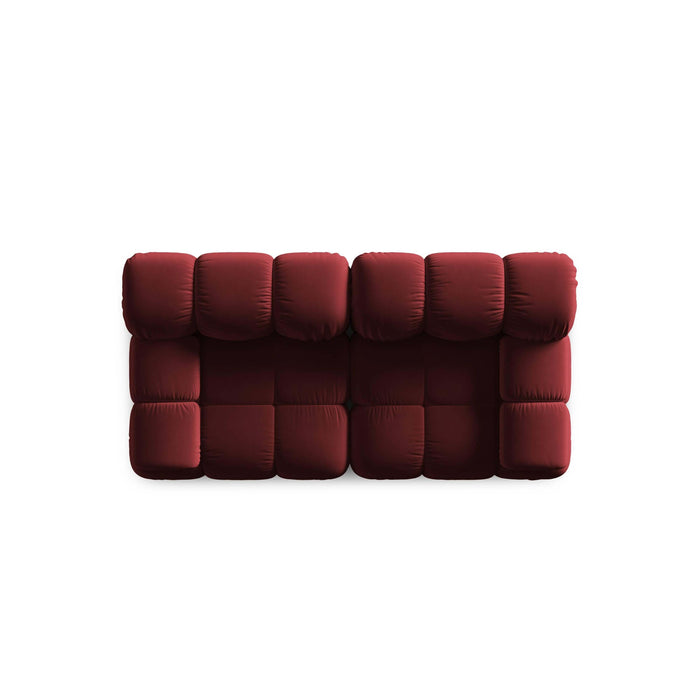 Milo Casa Tropea Modulaire 2-zitsbank - Bordeauxrood