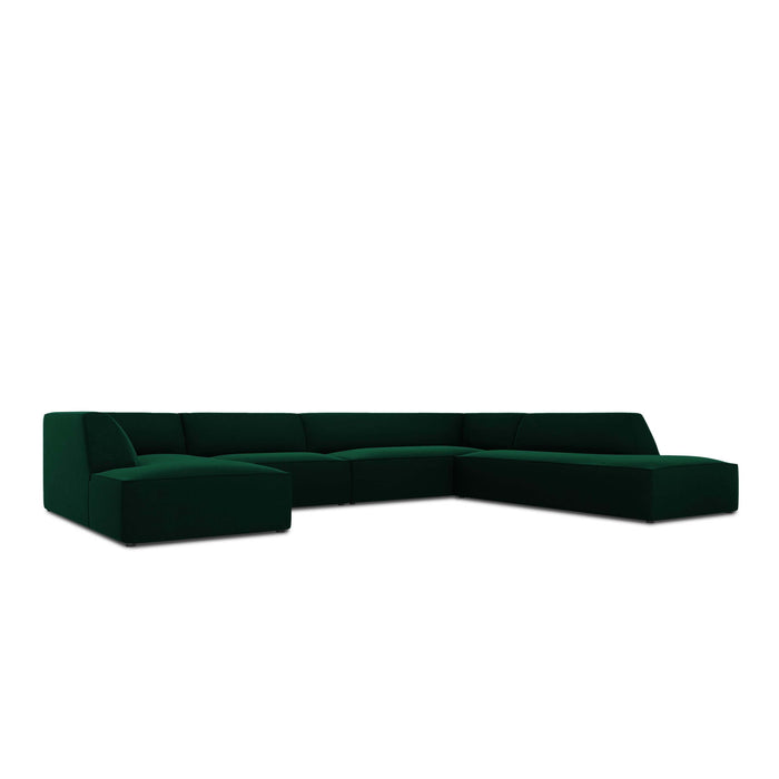 Windsor & Co Sao U-bank - Hoek Rechts - Velvet - Flessengroen