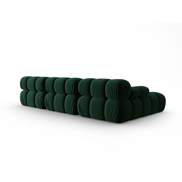 Milo Casa Tropea Modulaire Hoekbank 4-zits - Links - Flessengroen