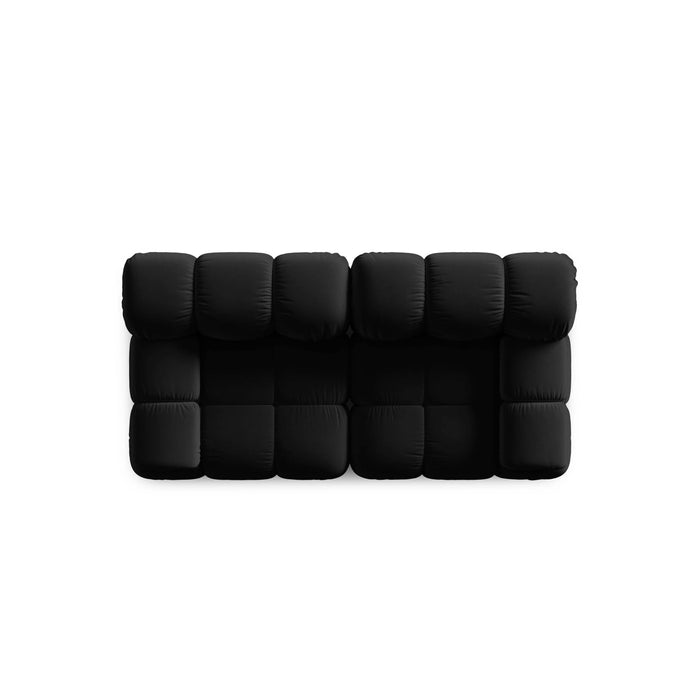 Milo Casa Tropea Modulaire 2-zitsbank - Zwart