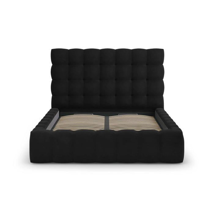 Cosmopolitan Design Bali Bedframe met Opbergruimte - 160 x 200 cm - Zwart