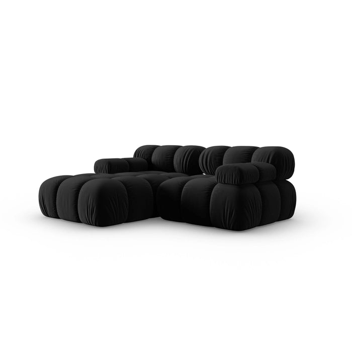 Milo Casa Tropea Modulaire Hoekbank 2,5-zits - Links - Zwart