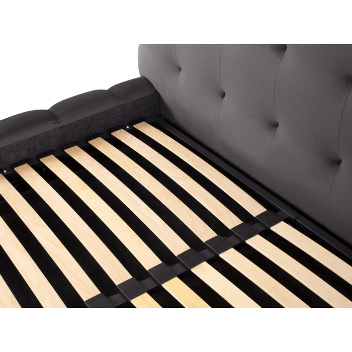 Cosmopolitan Design Bali Bedframe met Opbergruimte - 200 x 200 cm - Grijs