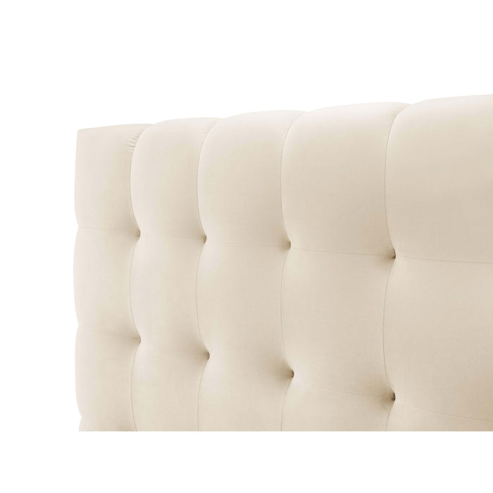 Cosmopolitan Design Bali Bedframe met Opbergruimte - 200 x 200 cm - Crème