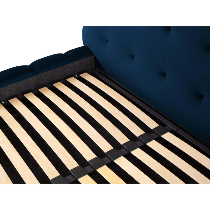 Cosmopolitan Design Bali Bedframe met Opbergruimte - 180 x 200 cm - Koningsblauw
