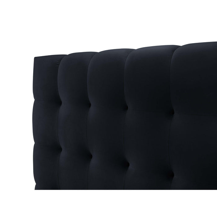 Cosmopolitan Design Bali Bedframe met Opbergruimte - 200 x 200 cm - Donkerblauw